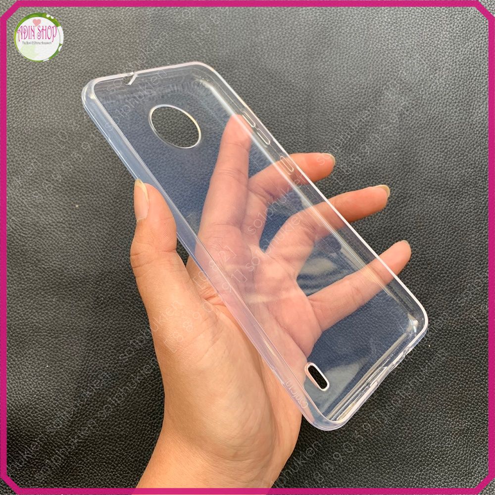 Ốp lưng Nokia C20 dẻo đen TPU, dẻo trong bền đẹp