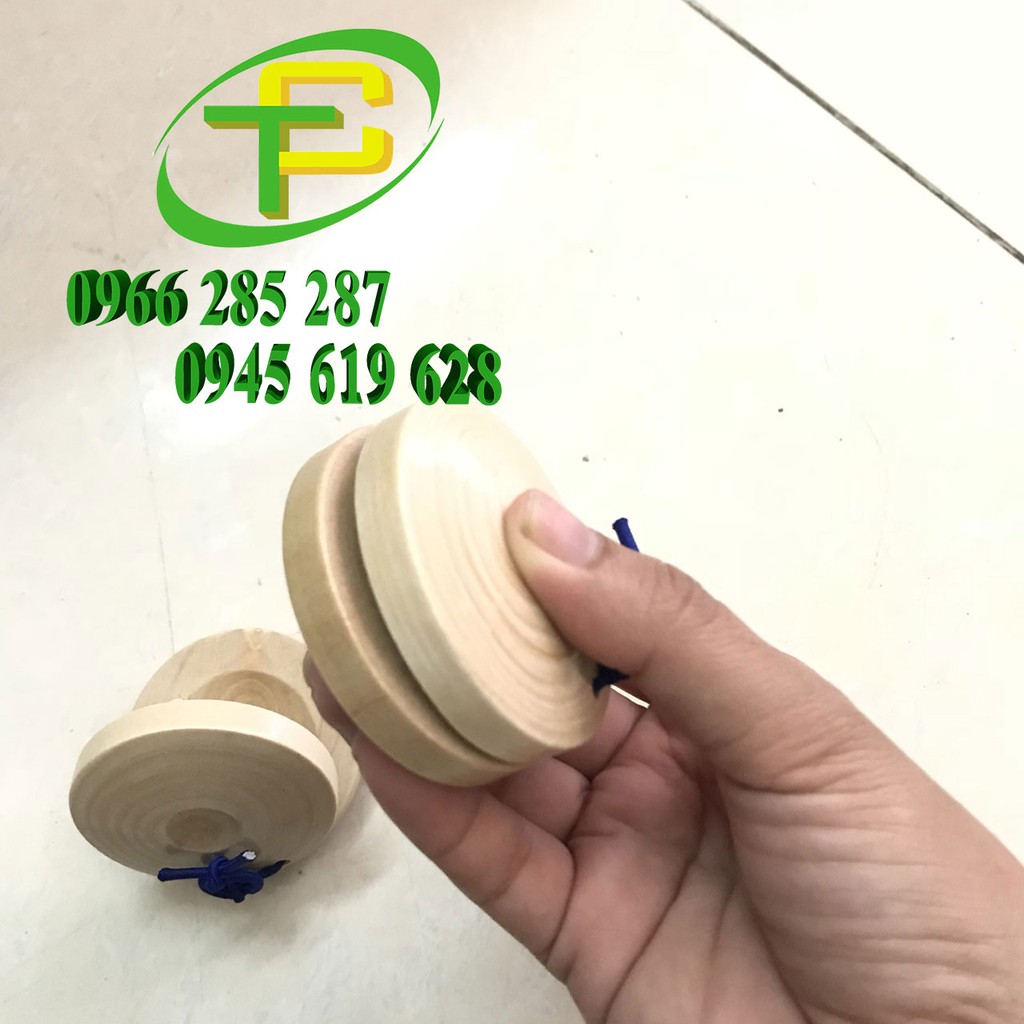 Castanet bằng gỗ, nhạc cụ gõ castanet(1 Cái)