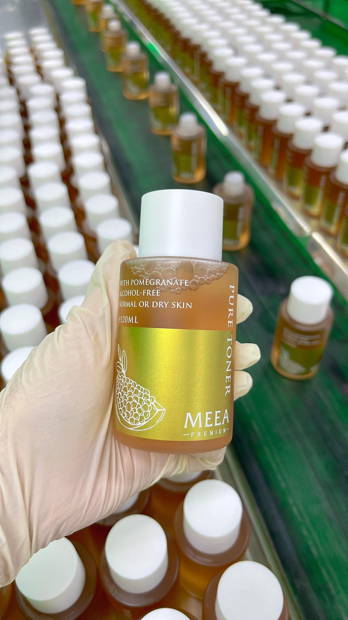 [Chính Hãng] nước hoa hồng toner lựu đỏ meea organic