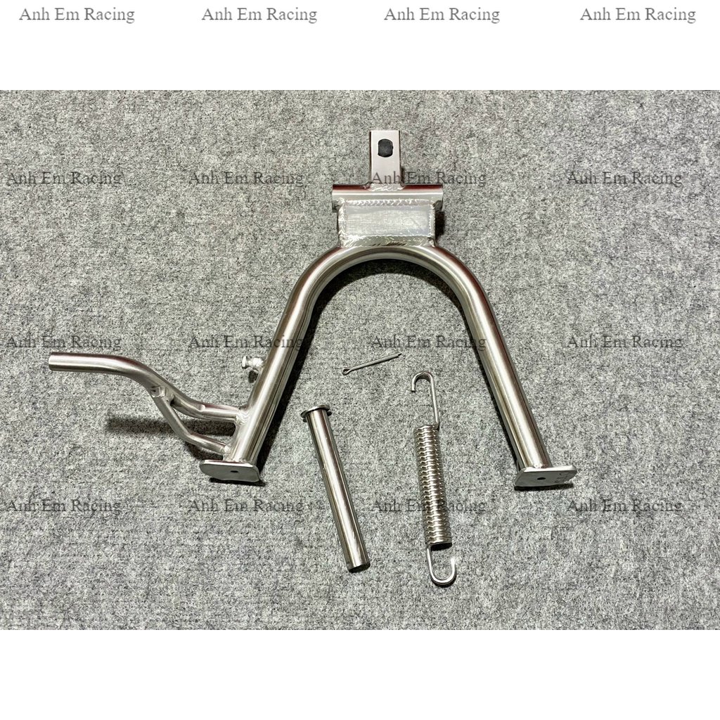 Chân chống đứng inox đặc 304 gắn các dòng xe máy