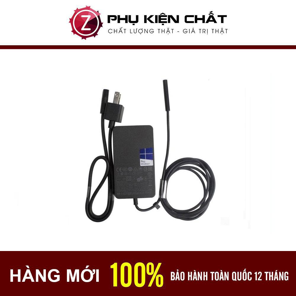 [HCM]Bộ sạc cho Microsoft Surface Pro 3 và 4 Loại có cổng  USB Hàng mới 100% Bảo Hành 12 Tháng + Tặng dây nguồn đi theo sạc !