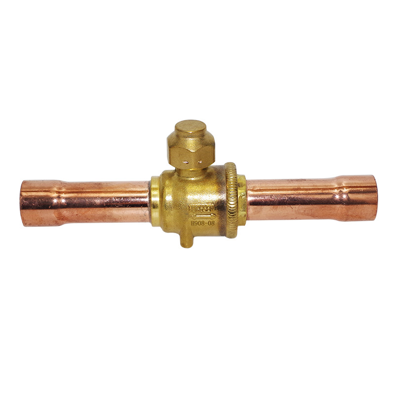 Van chặn gas bi đồng  HENGSEN phi 35