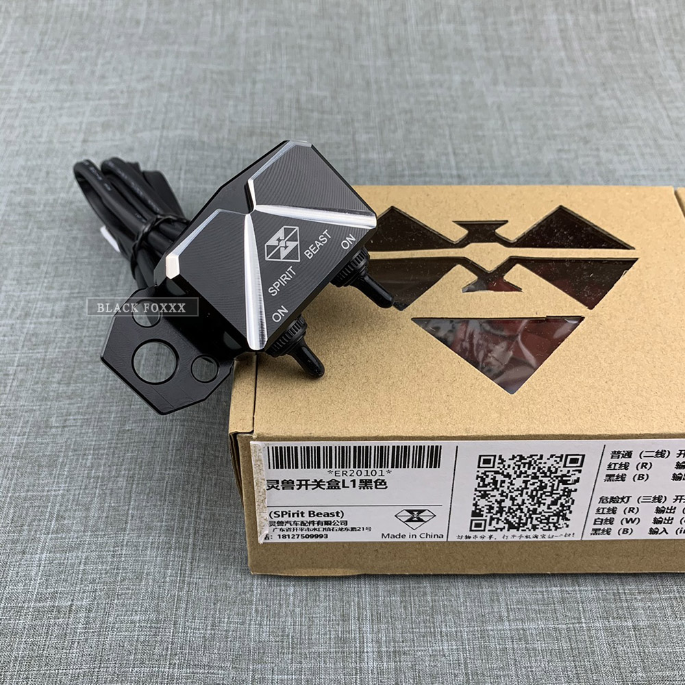 Công Tắc Spirit Beast Chính Hãng FullBox [ 1 Chiếc Đen ]