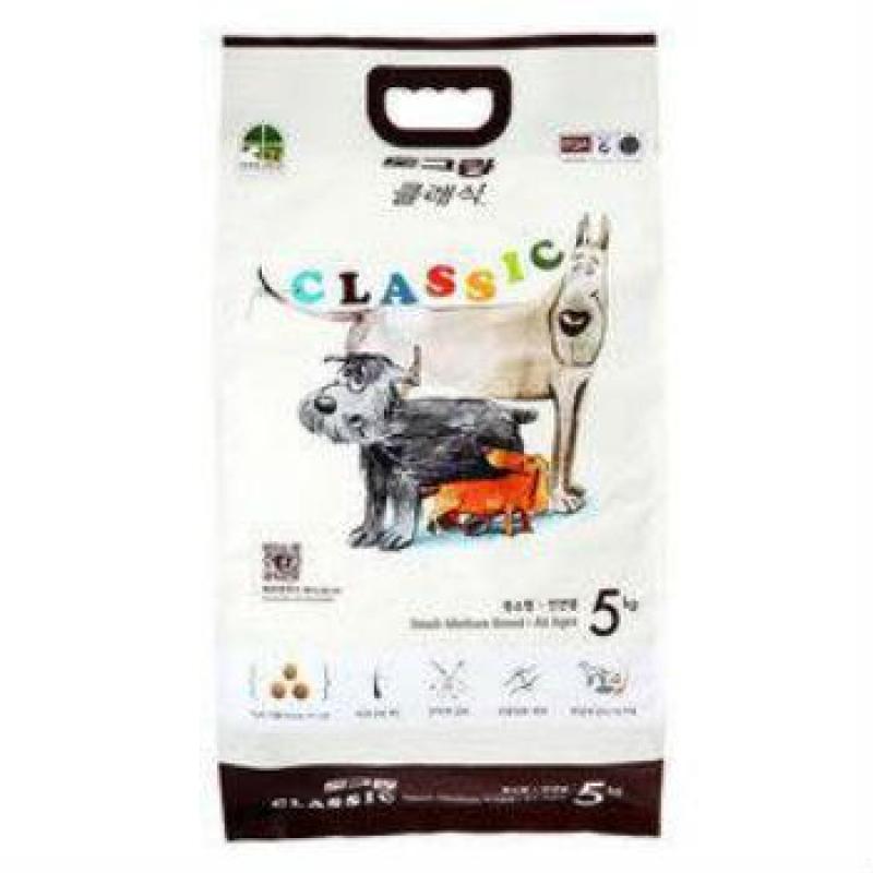 Thức ăn hạt cho chó túi 5kg Dograng Classic