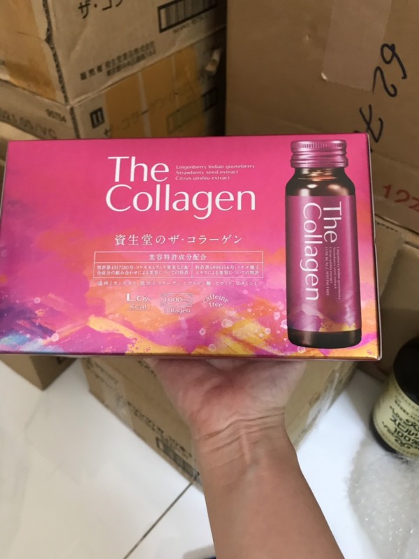 (Mẫu mới 2020) The Collagen Shiseido Nhật Bản Dạng Nước hộp 10 lọ 50ml