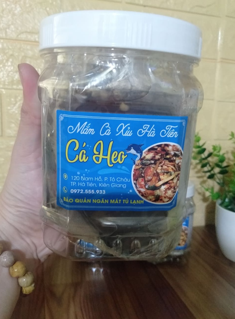 Mắm cà xỉu Cá Heo_ đặc sản Hà Tiên 700g