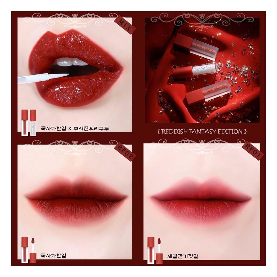 [HCM]SET SON KEM BLACK ROUGE REDDISH FANTASY EDITION (PHIÊN BẢN GIỚI HẠN)