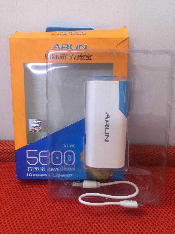 Giá (Siêu Giảm Giá) PIN SẠC DỰ PHÒNG ARUN 5600 mAh - HÀNG NHẬP KHẨU CHÍNH HIỆU