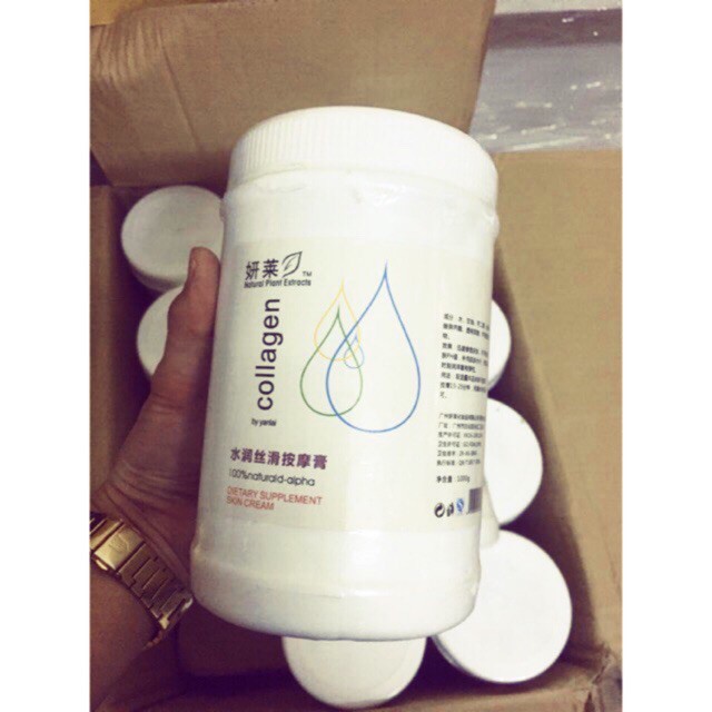 Kem massage collagen 1000g