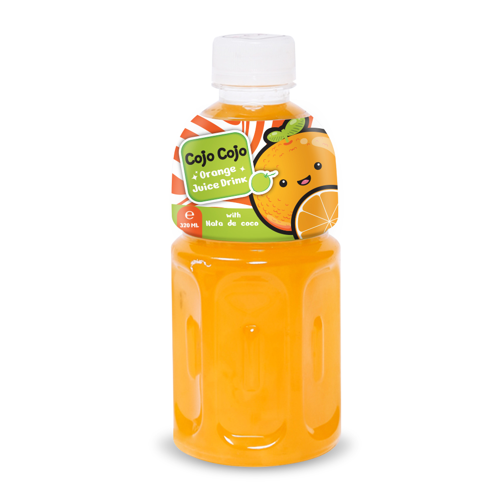 [Lốc 6 ] Nước Ép Trái Cây có thạch dừaTopping Nata de coco 320ml