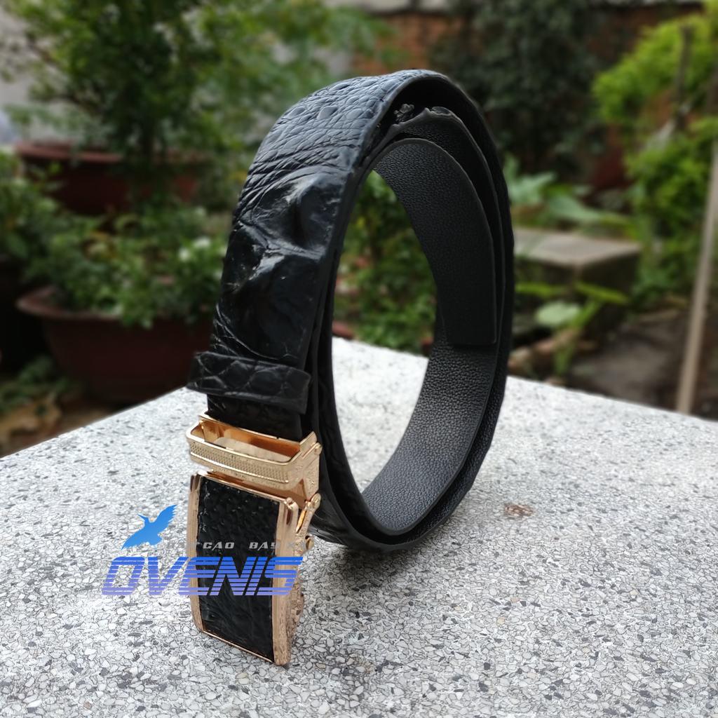 [FREE SHIP] Thắt Lưng Cá Sấu. Sản Phẩm Da Cá Sấu Thật 100%