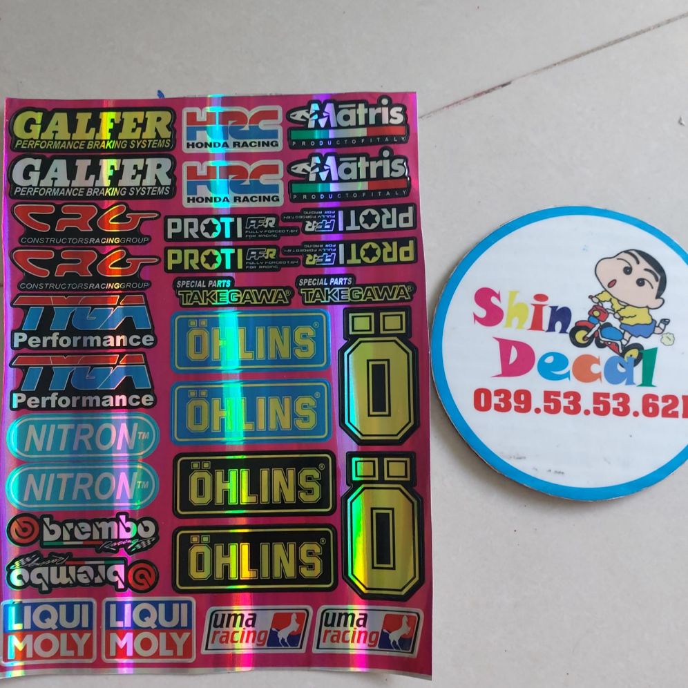[HCM]Combo trọn bộ logo nhãn hiệu xe máy