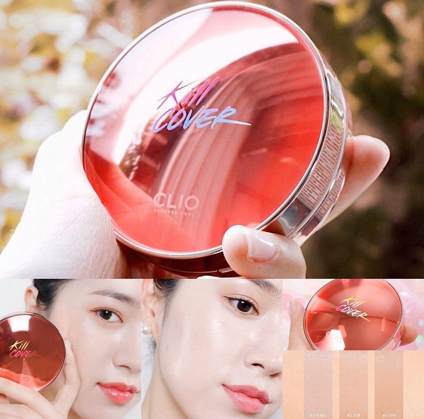 [HCM]SET PHẤN NƯỚC CLIO KILL COVER GLOW CUSHION SPF50+ PA+++