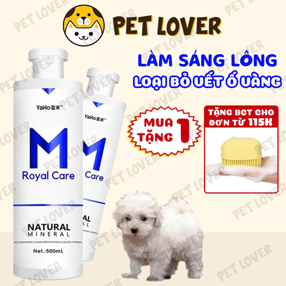 Sữa Tắm Cho Chó Thơm Lâu Dưỡng Lông Yaho Rolay Care Chai 500ml