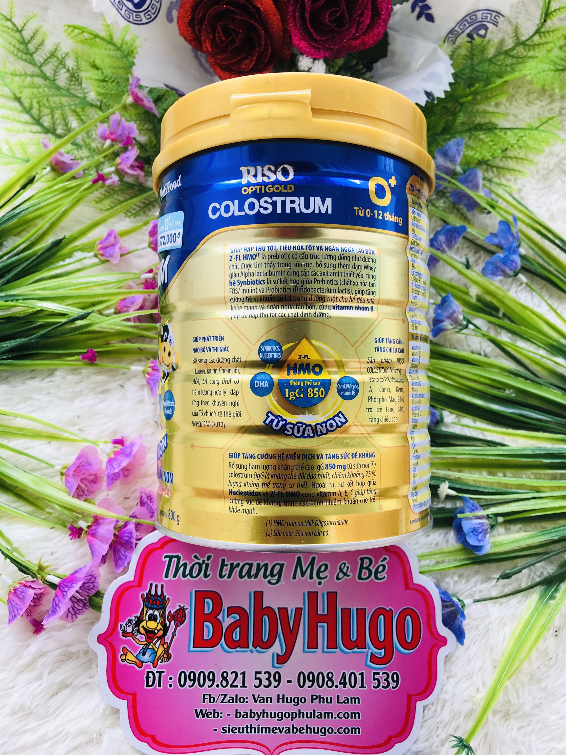 Sữa Bột Riso Colostrum 0+ lon 800g