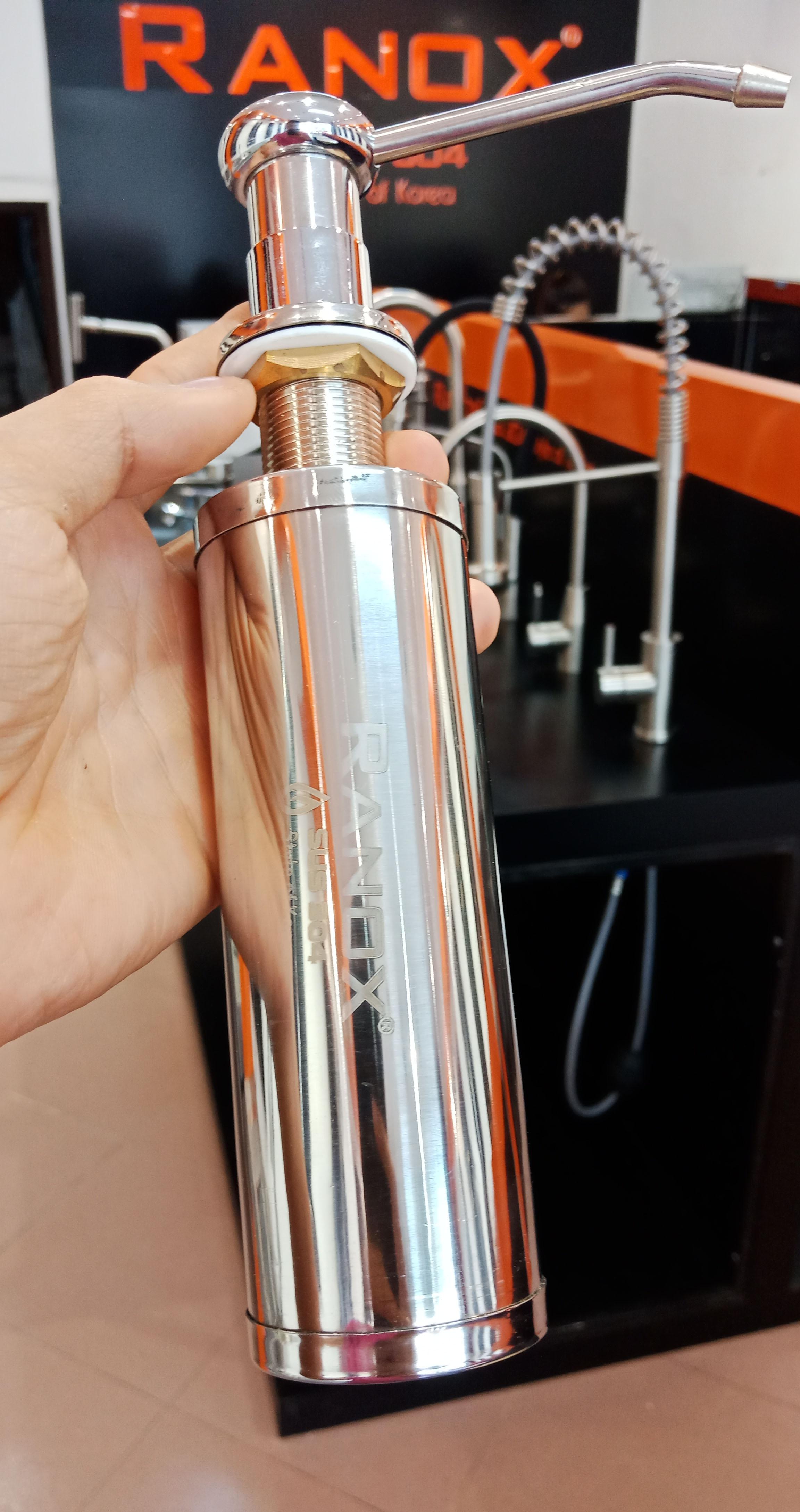 Bình đựng nước rửa chén inox RANOX
