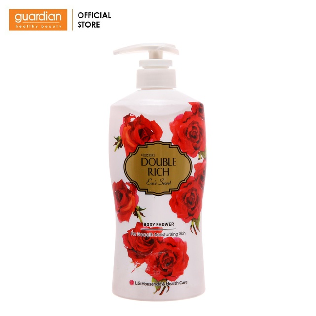 Sữa Tắm Hoa Hồng Double Rich 550Gr