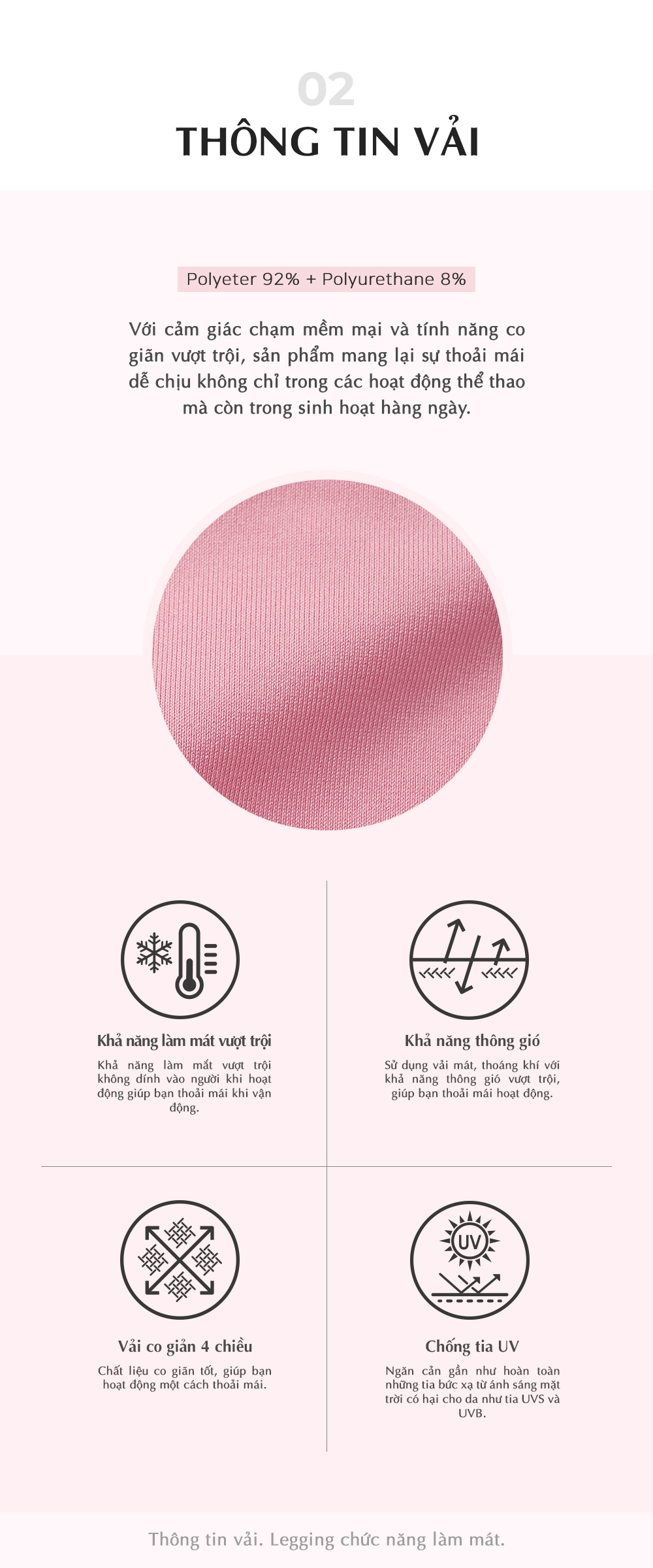 QUẦN LEGGINGS NỮ ARMEDES - AR 300