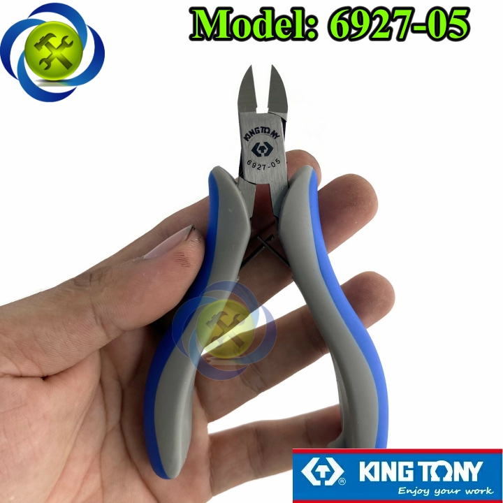 Kìm cắt chân linh kiện kingtony 6927-05 dài 118mm