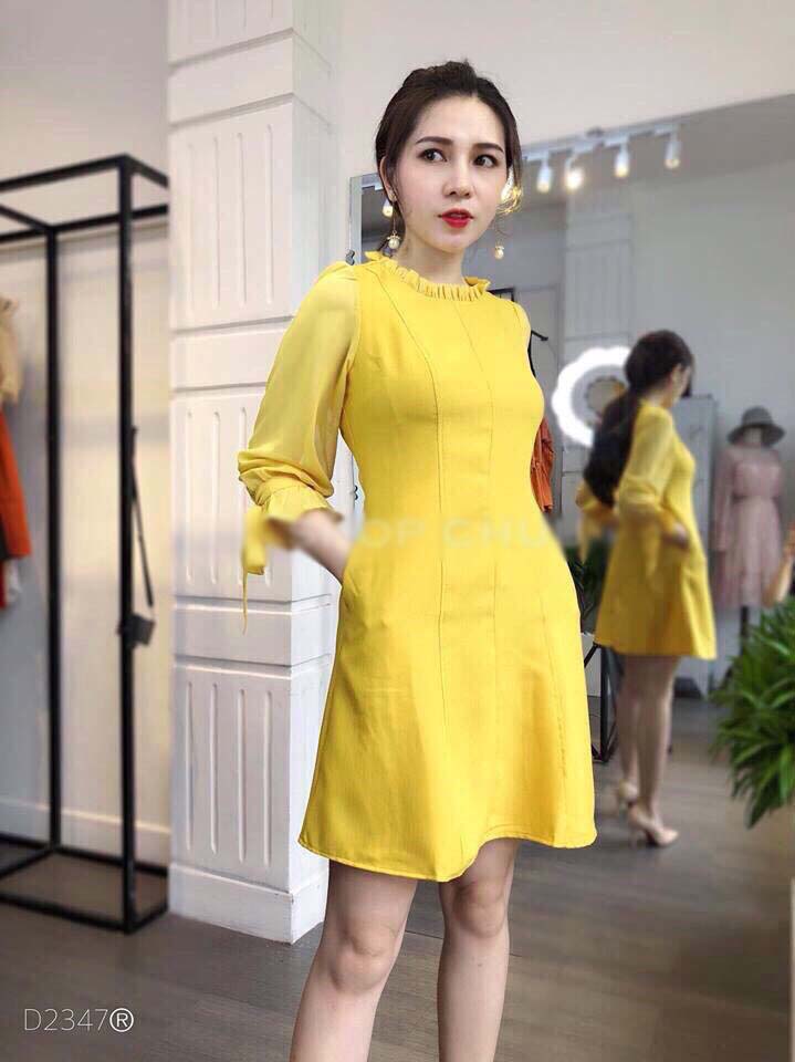 Đầm Nữ Suông Ren Cổ Thời Trang  Mới Pk Đ40