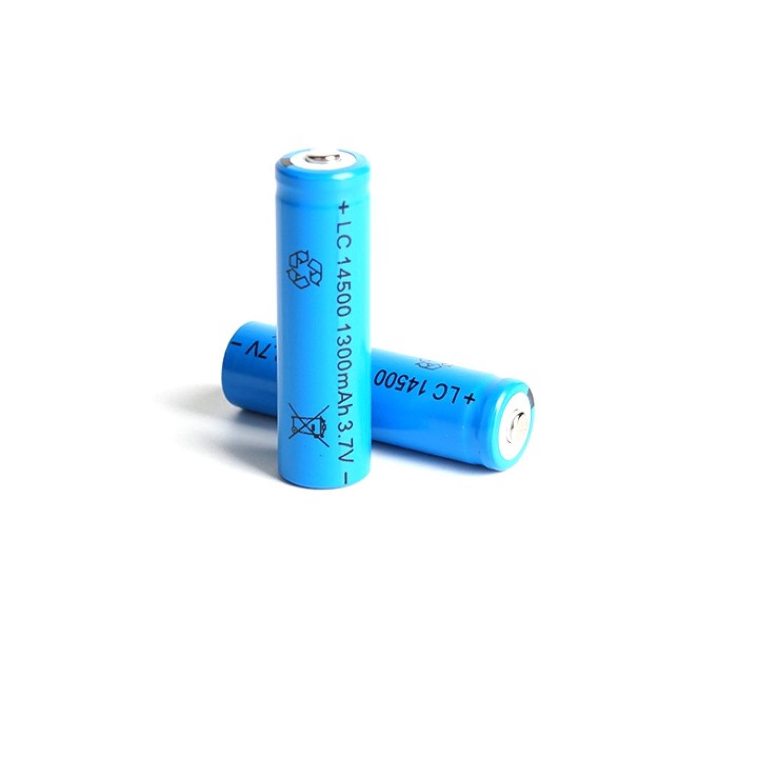 Pin Sạc 14500 Li-Ion Battery 3.7V Size AA