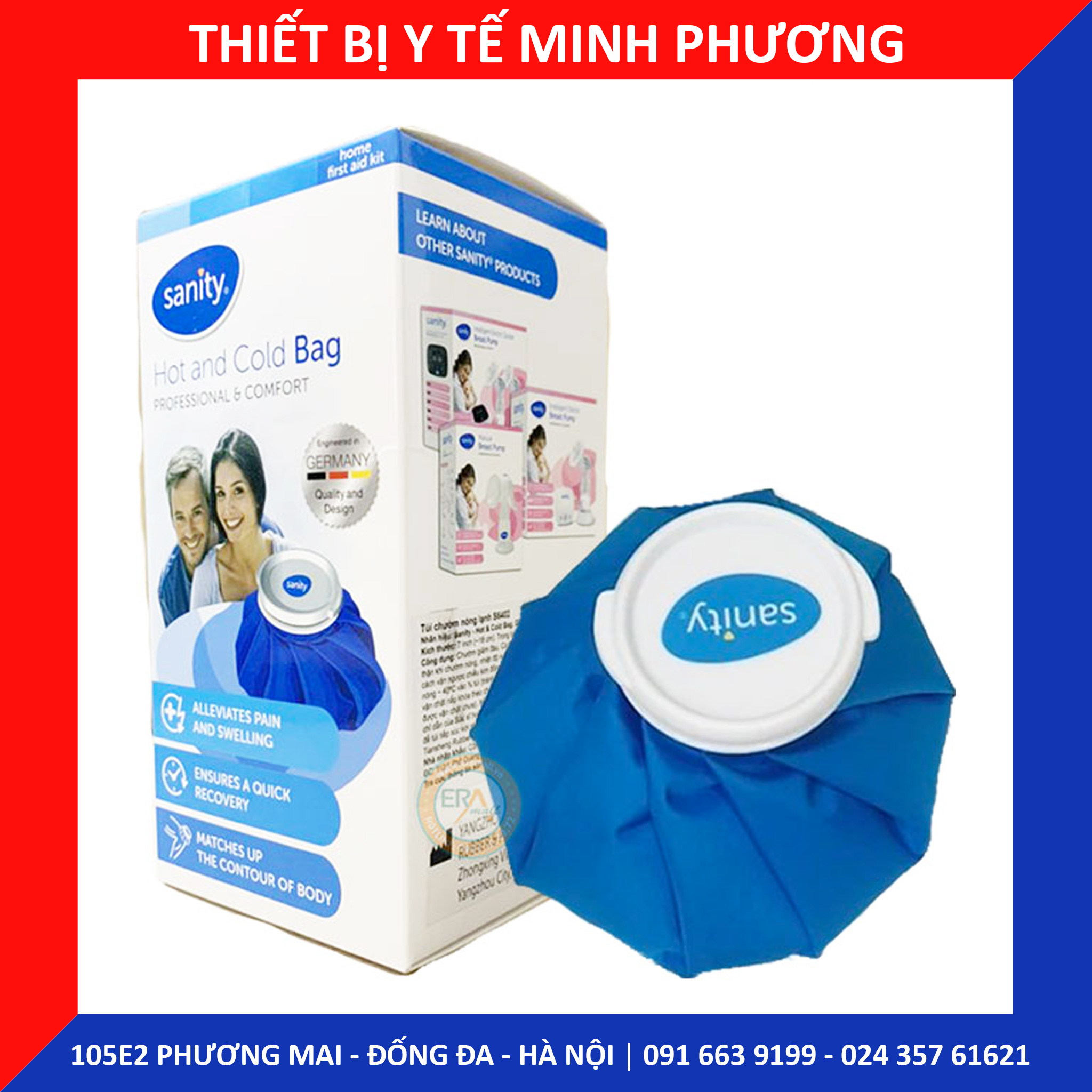 Túi chườm nóng lạnh Sanity