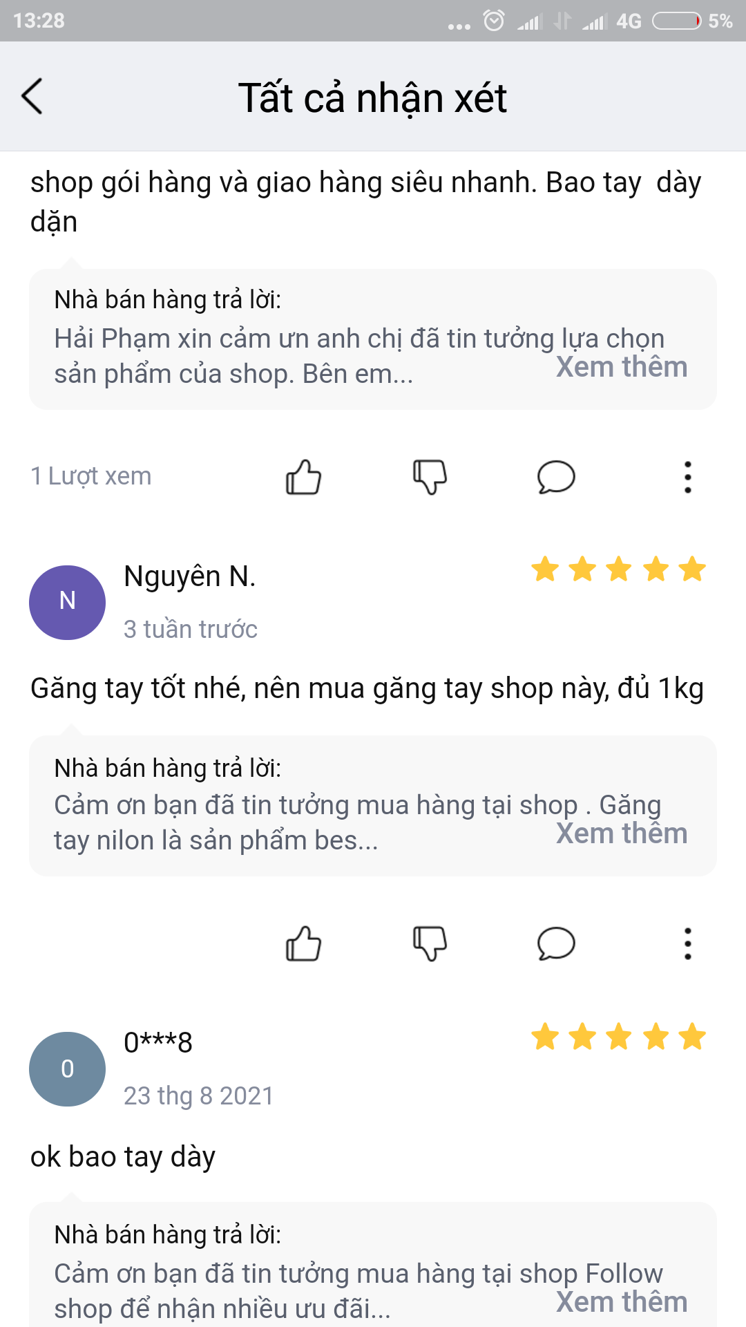 Găng tay nilon dùng 1 lần- 1kg