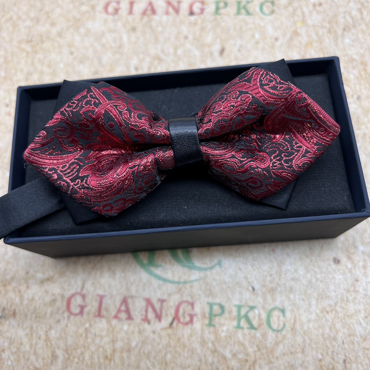 Nơ đeo cổ nam nơ chú rể nơ MC Giangkc