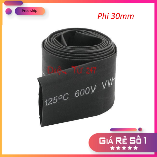 Gen Co Nhiệt Phi 25 (25mm) - 1 Mét