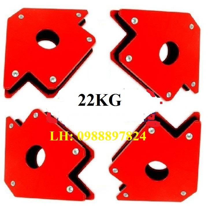 Bộ 2 Ke Góc Nam Châm 22Kg - 50LBS - Dụng Cụ Hàn