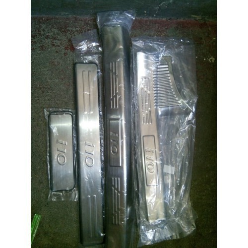 Ốp cửa chống trầy Hyundai i10 Sedan, INOX, Trong, op bac cua nep buoc chan