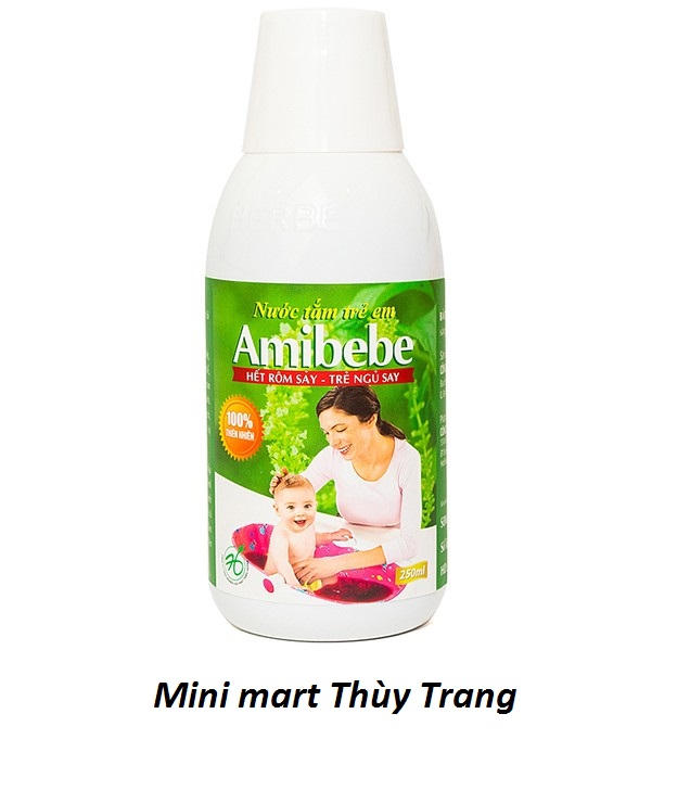 Nước tắm trẻ em Amibebe 125ml
