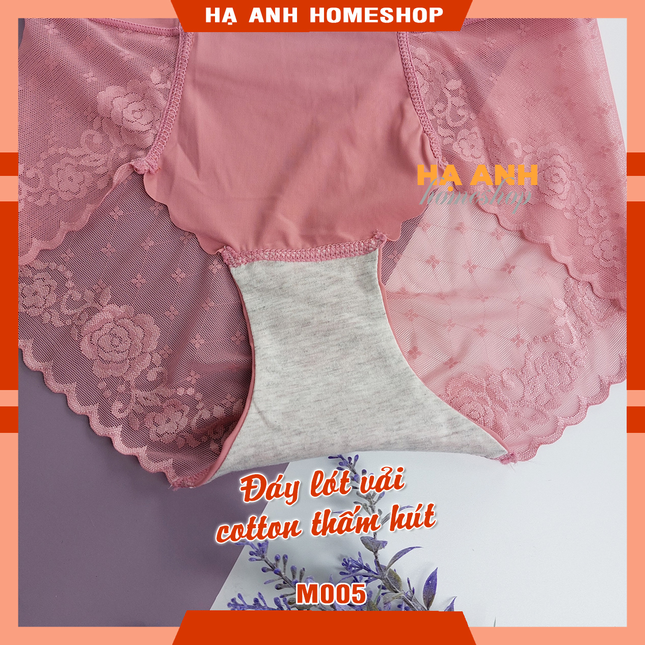 Quần lót Ren gen bụng 005 cao cấp