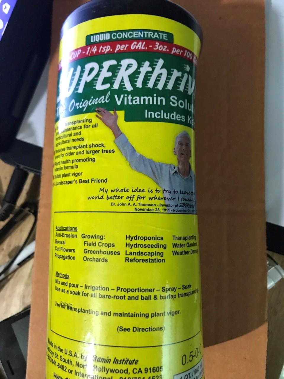 Siêu phẩm Superthrive hàng nhập khẩu 960ml