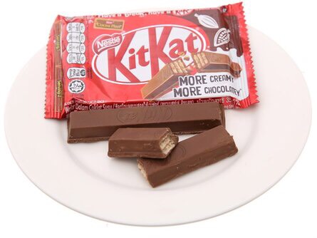 [Date 1-2026]]Hộp 24 Thanh Chocolate KitKat 4F Thanh 35g date mới-
