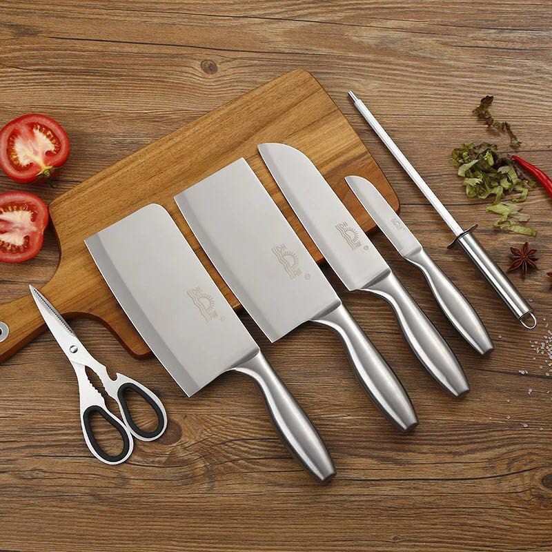 BÁO GIÁ Dao Làm Bếp Nhật Bản | Shopee Lazada Sendo Tiki mới nhất 76 Bộ dao nhật 5 món inox cao cấp JG-20, Bộ Dao Làm Bếp Nhật Bản 5 Món Làm Từ Inox Bền Đẹp Cứng Chắc, Chống Gỉ Sét, Chống Ăn Mòn, An Toàn Sử Dụng, Bộ Dao