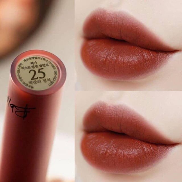 Son kem lì bbia last velvet lip tint - 25 final note 5g