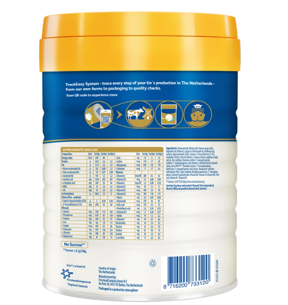 Sữa bột Friso Gold pro số 4 800g (3 - 6 tuổi)