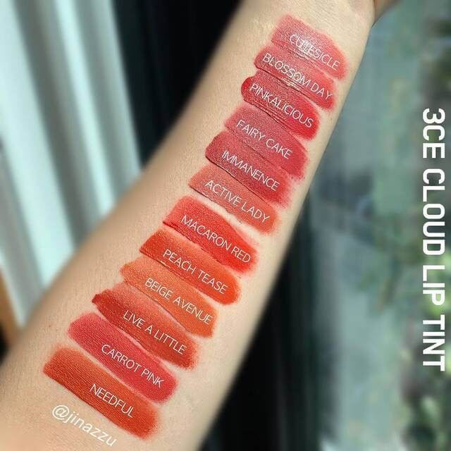 [ CÓ SẴN + BILL ] Son 3CE CLOUD LIP TINT.