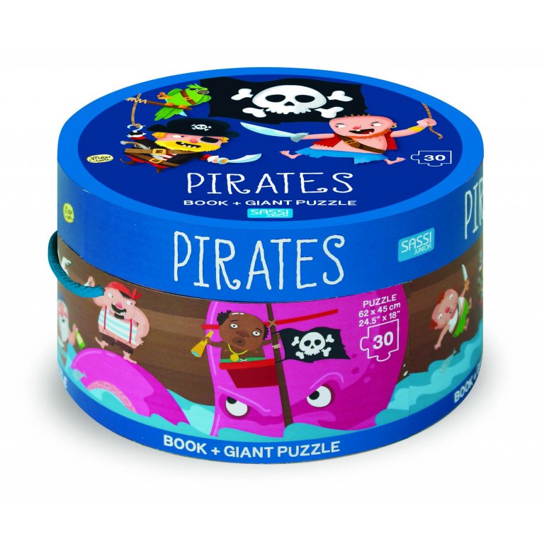 Bookmedi - round boxes - pirates