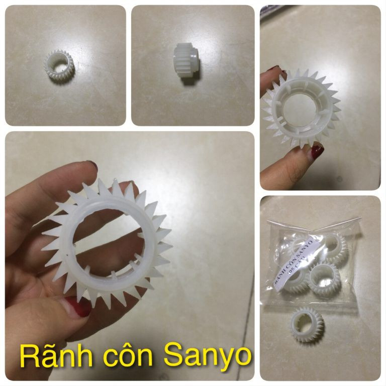 Rãnh côn hộp số máy giặt