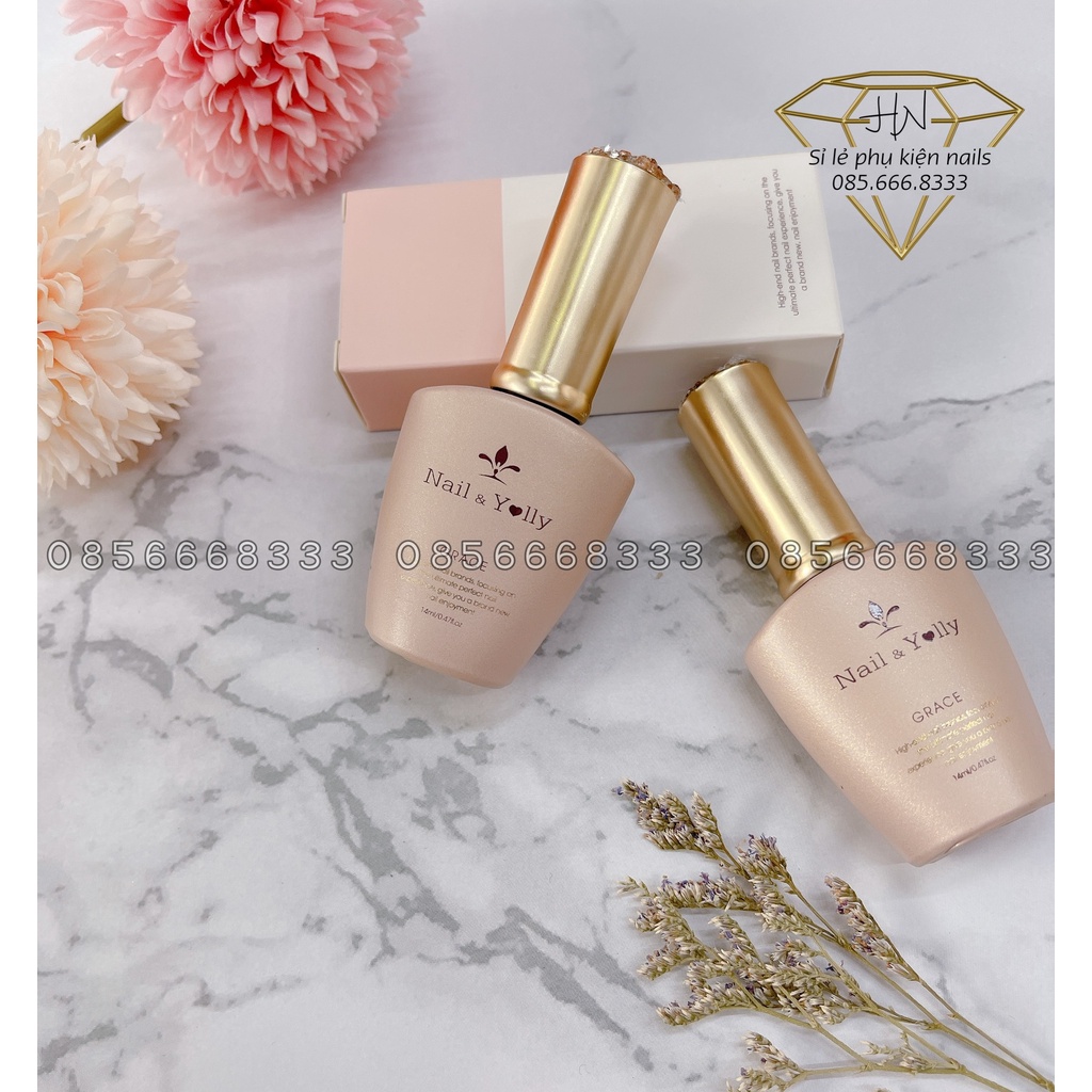Sơn gel thạch hồng yolly, mã 12 - màu sơn đang được ưa chuộng nhất, sơn thạch lucky, sơn gel hàn quốc