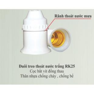 Đui đèn thả đen , trắng habali