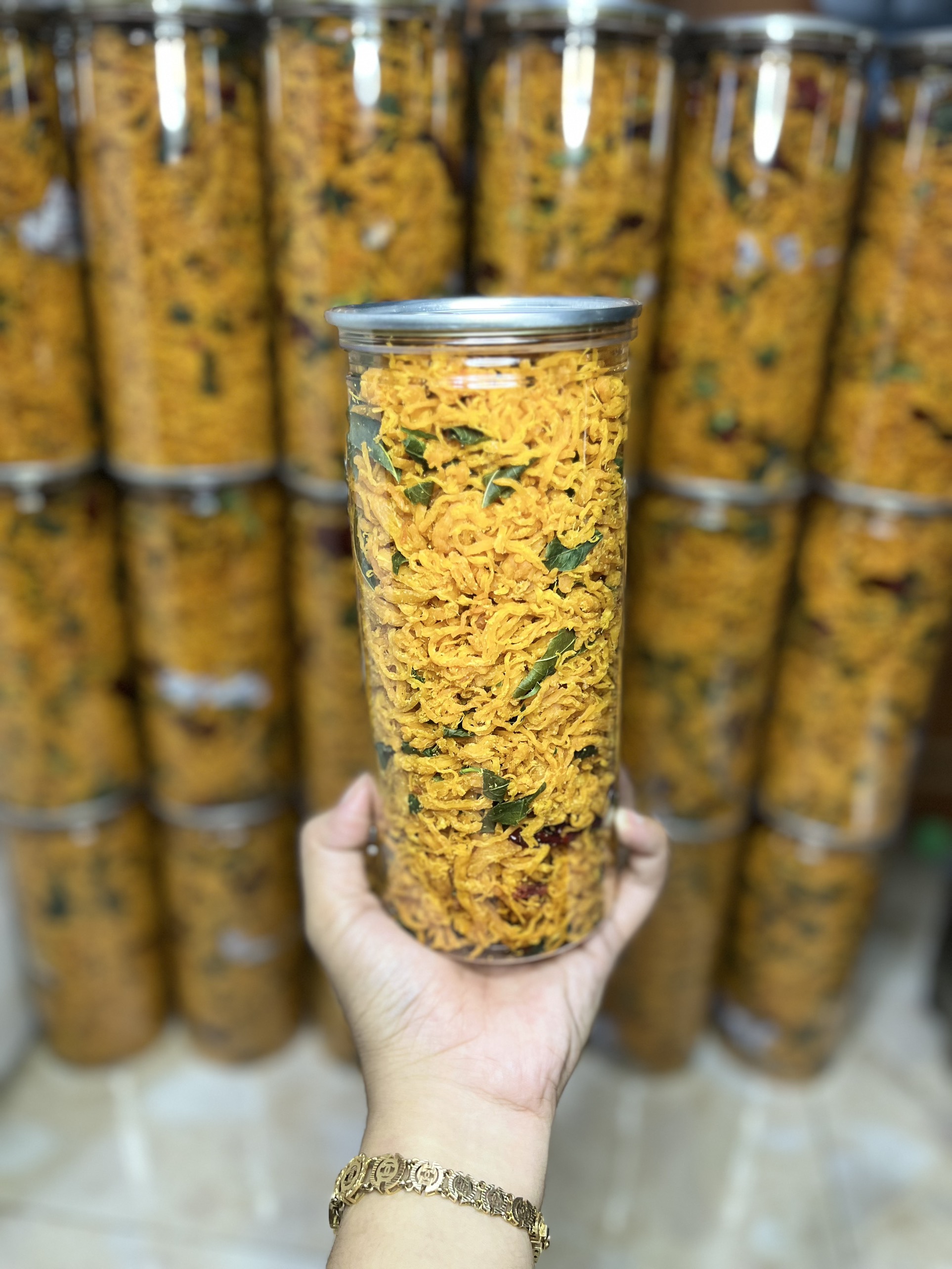 [HCM] Khô Gà Lá Chanh 1kg ( Giòn - Ngon - Đậm Vị ) - SIÊU THỊ ĐỒ KHÔ - đồ ăn vặt [ SHIP HOA TỐC 4H] HCM