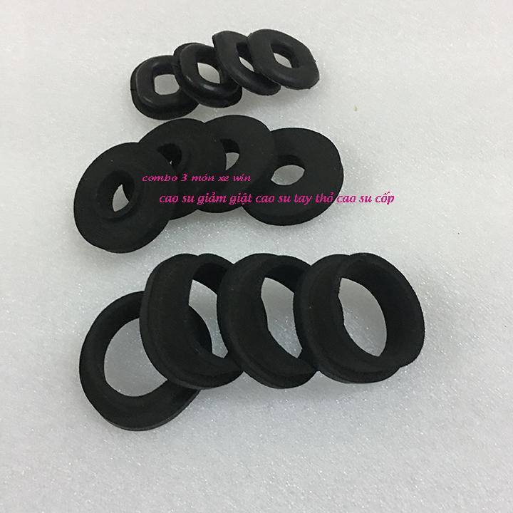 [HCM]combo 3 món cao su giảm giật tay thỏ cốp xe win|phụ tùng xe máy