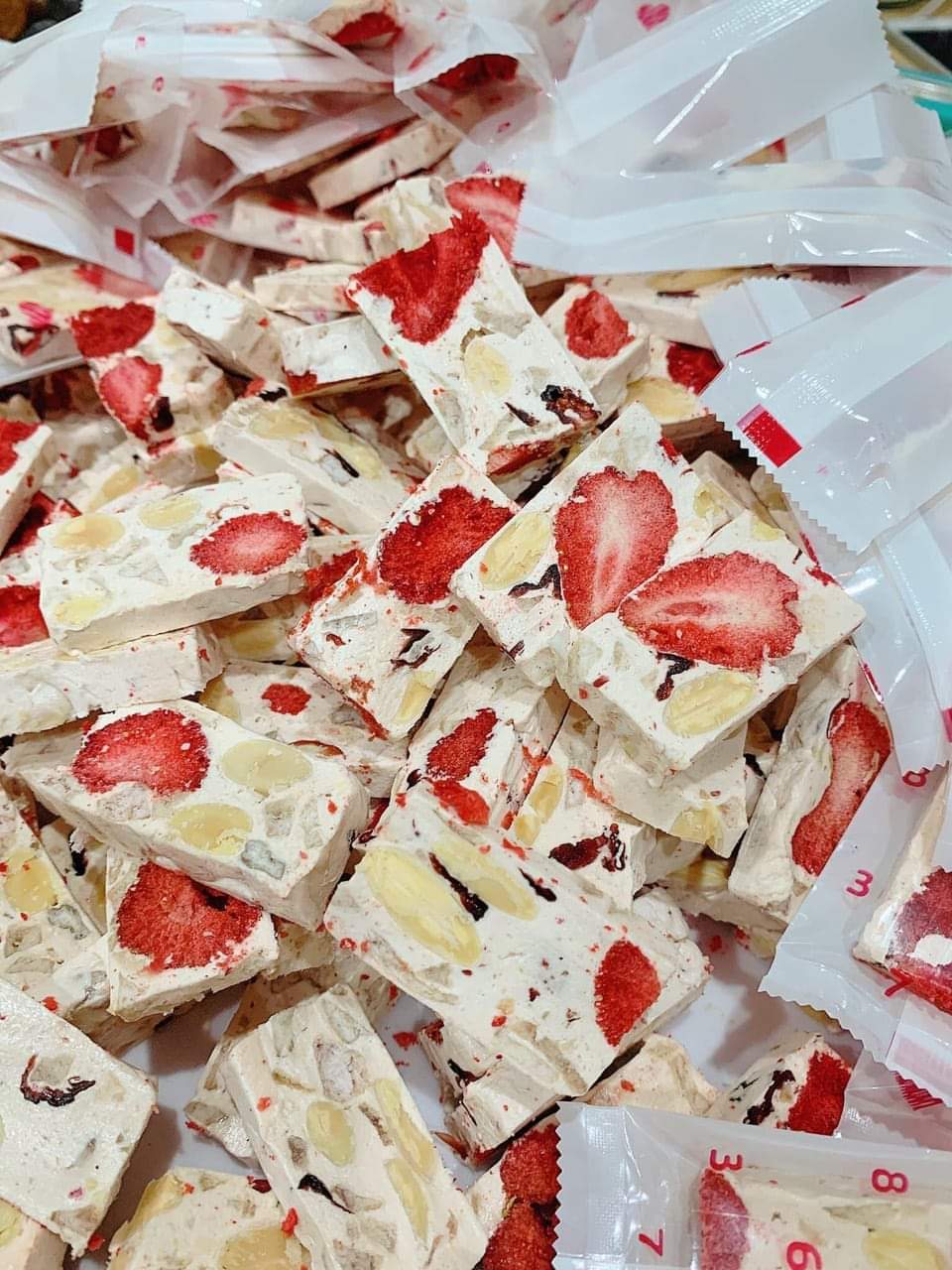 Nougat Candy Eat Clean - No sugar