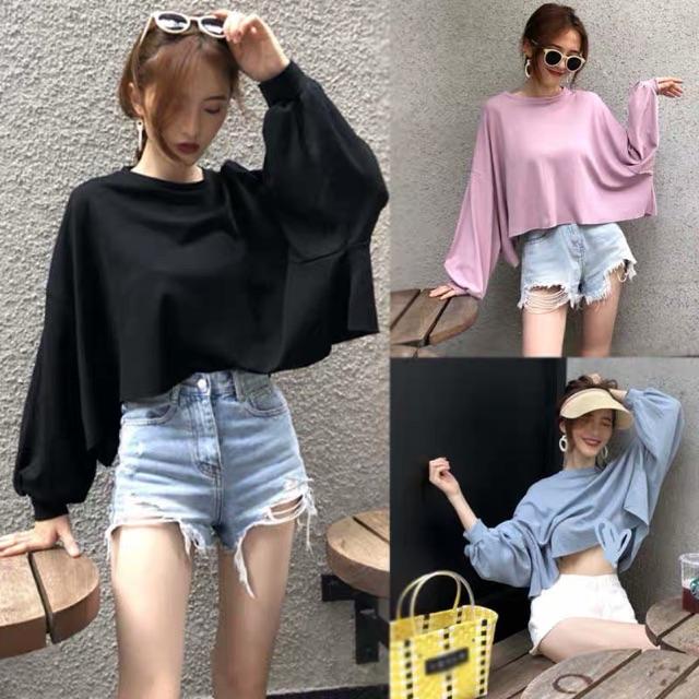 Áo croptop tay to hda0719