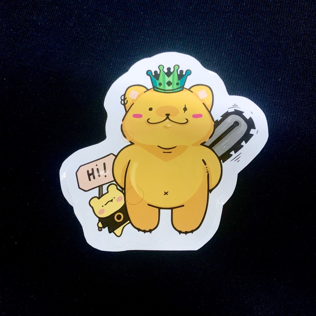 STICKER CUTE BY OCTAGON