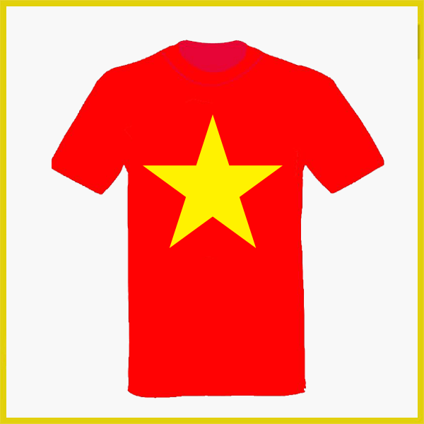 SỈ ÁO CỜ ĐỎ SAO VÀNG BÁN BUÔN
