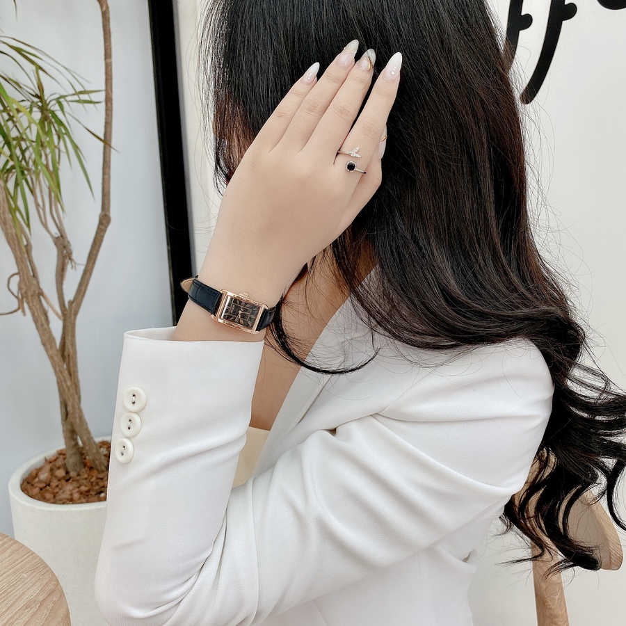 Đồng hồ nữ Julius Hàn Quốc JA-1338 dây da